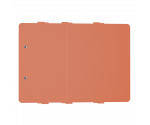 4-Fold ISO Clipboard - Coral